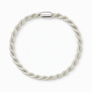 Classic Rope Bracelet in 950 Silver